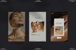 Skincare Story Templates Canva