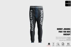 Skinny Jogging Pant for Men Mockups