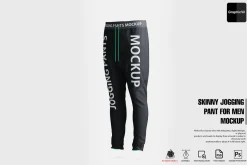 Skinny Jogging Pant for Men Mockups