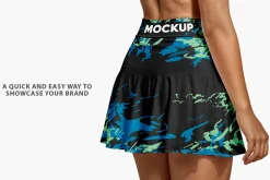 Skirt Mockup Female Tennis PSD