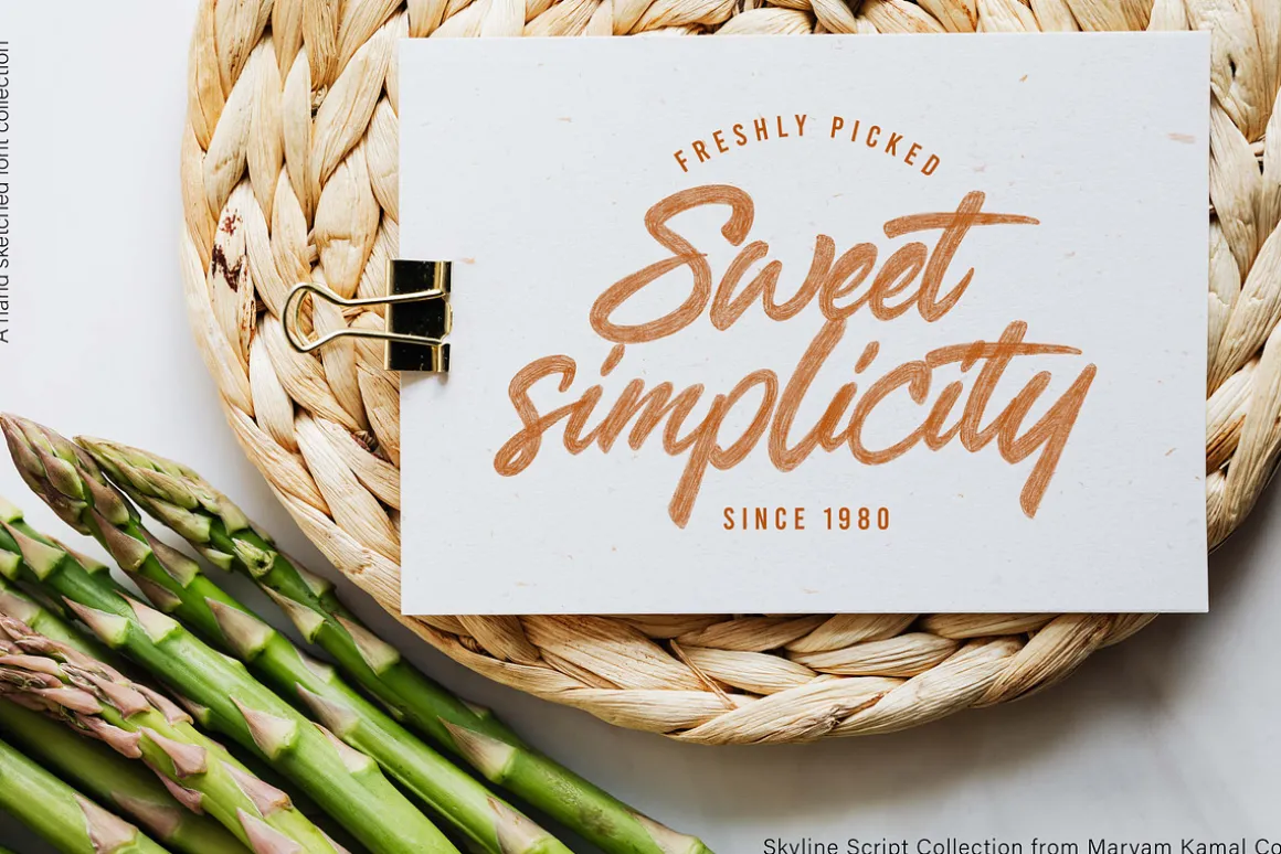 Skyline Script Font Collection