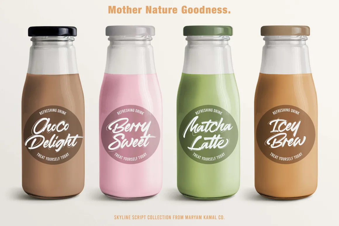 Skyline Script Font Collection
