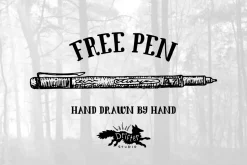 Sleeks Bold Serif, Hand-Drawn TTF