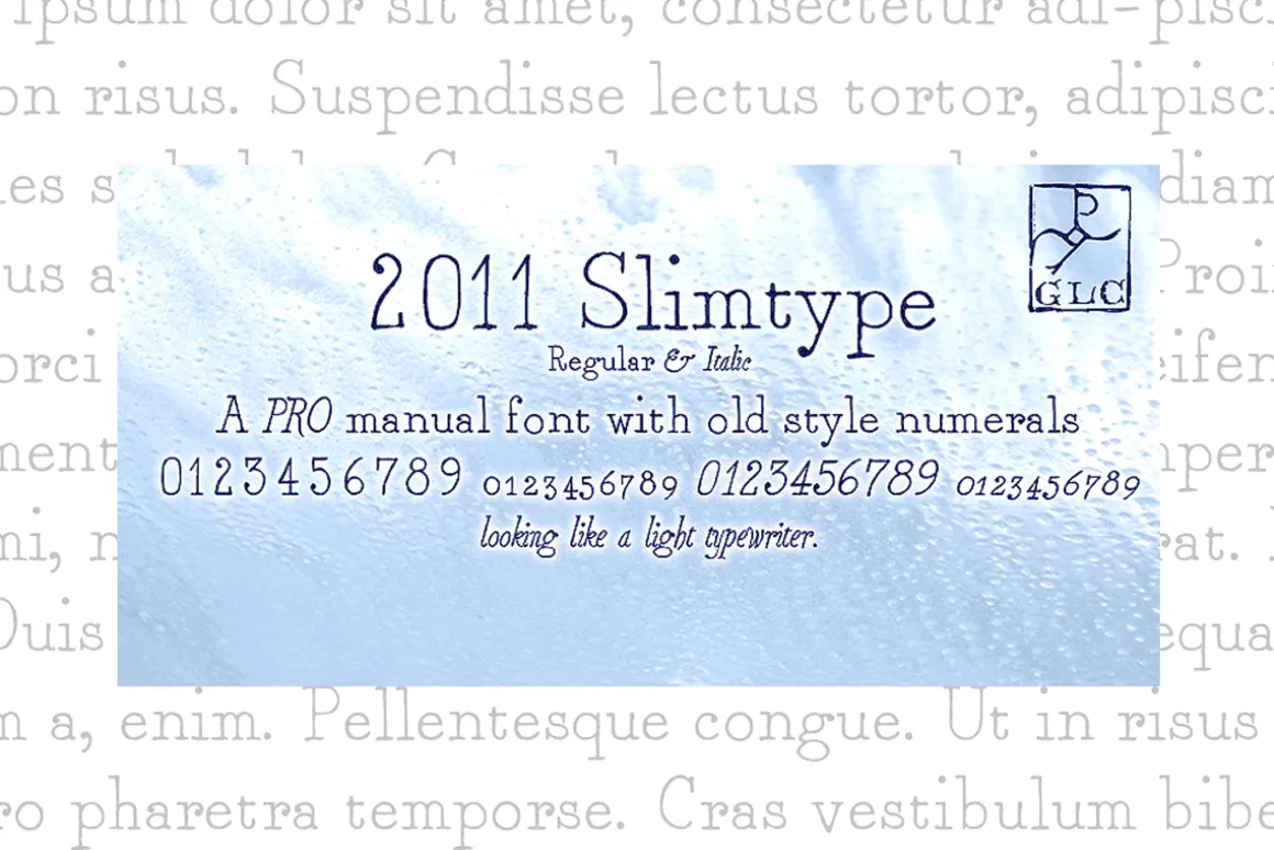 2011 Slimtype Pro Set
