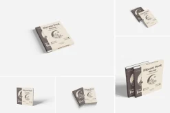 Slipcase Book Mockup Set
