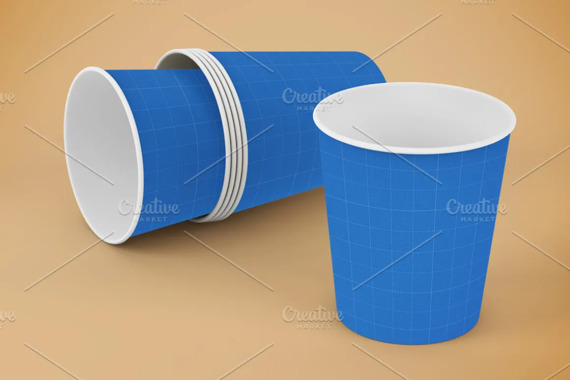 Small Paper Cup Mockup