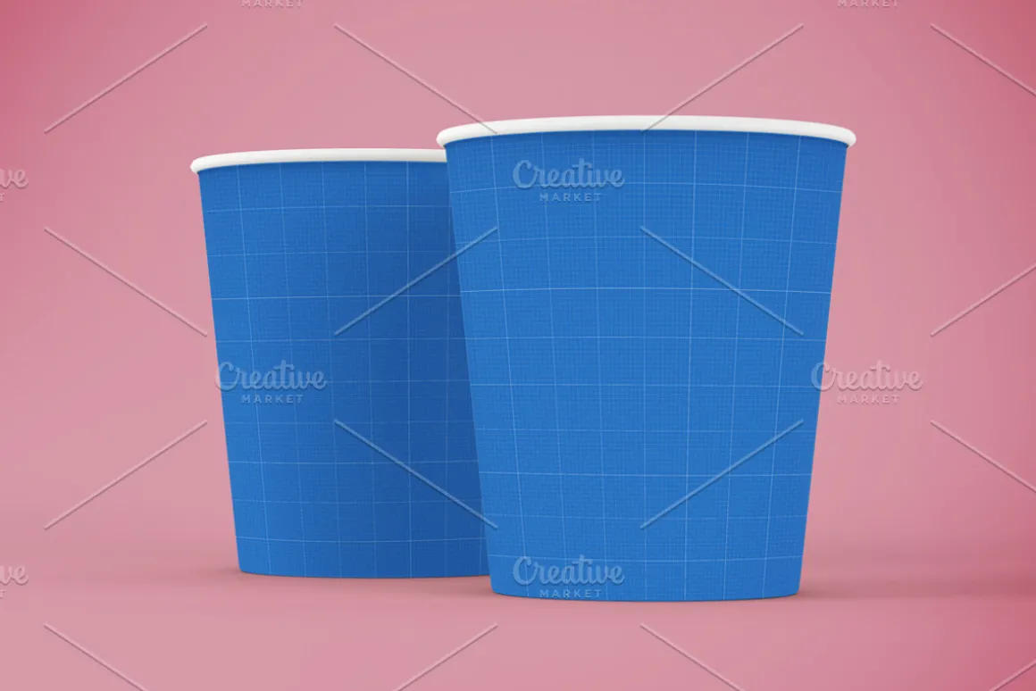 Small Paper Cup Mockup