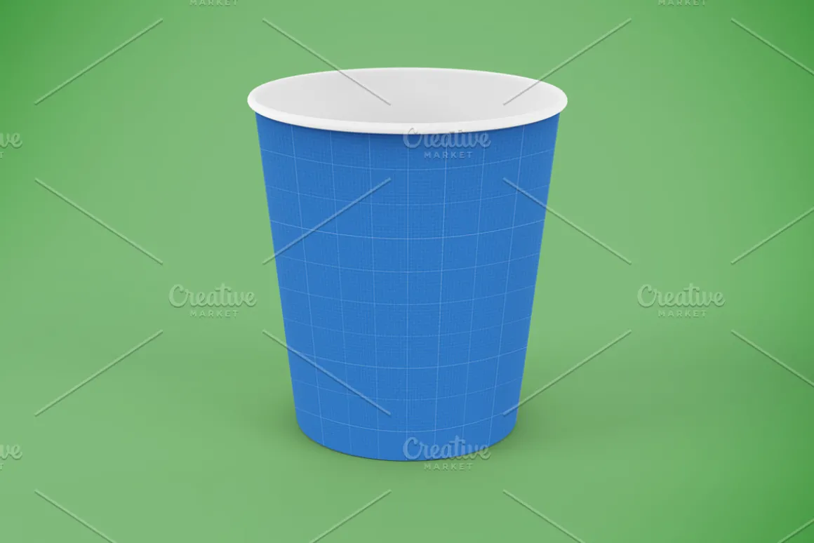 Small Paper Cup Mockup