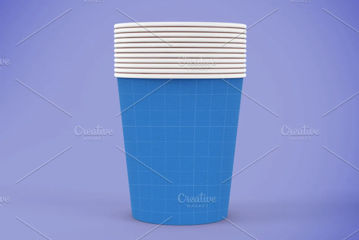 Small Paper Cup Mockup