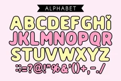 Smart Bubble - Cartoon Font Type