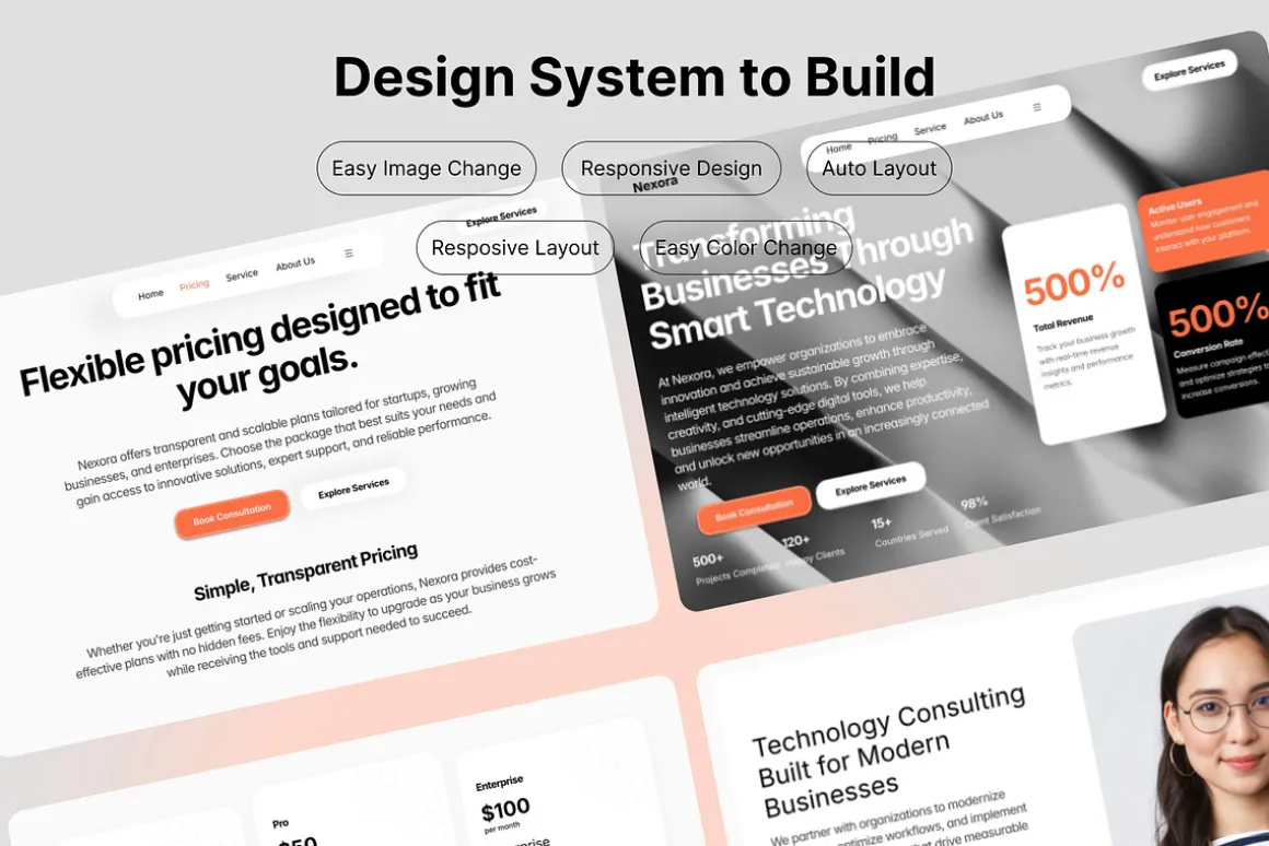 Smarter Business Starts Web Template