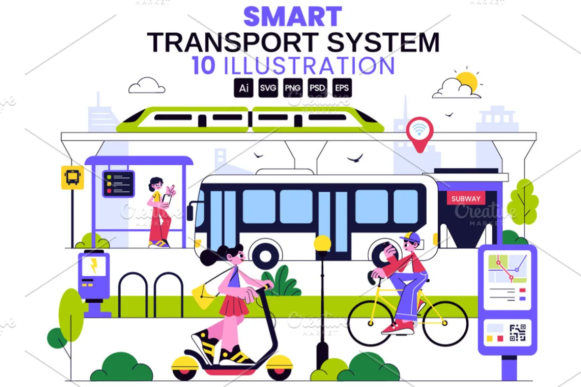 10 Smart Public Transport System