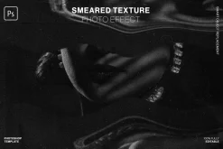 Smeared Texture Photo Effect