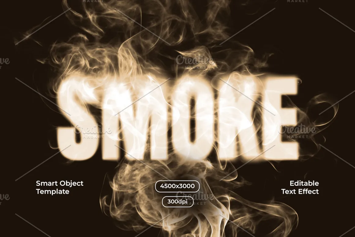 Smoke Text Effect