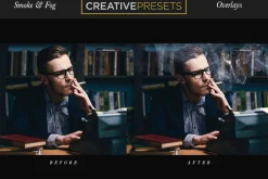150 Smoke+Fog+Color Smoke Overlays