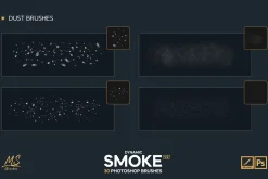 Smoke Photoshop Brushes v2