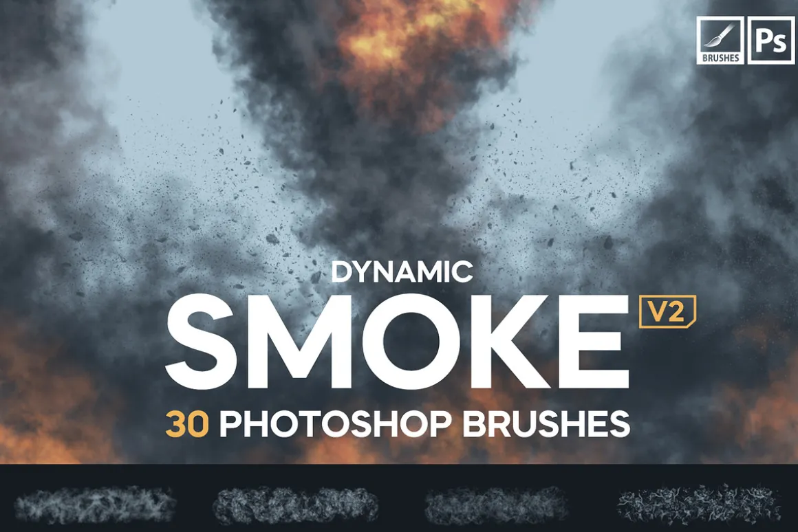 Smoke Photoshop Brushes v2