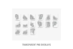 smoky fog transparent PNG overlays