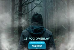 smoky fog transparent PNG overlays