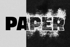 Smudged Print Text Effect