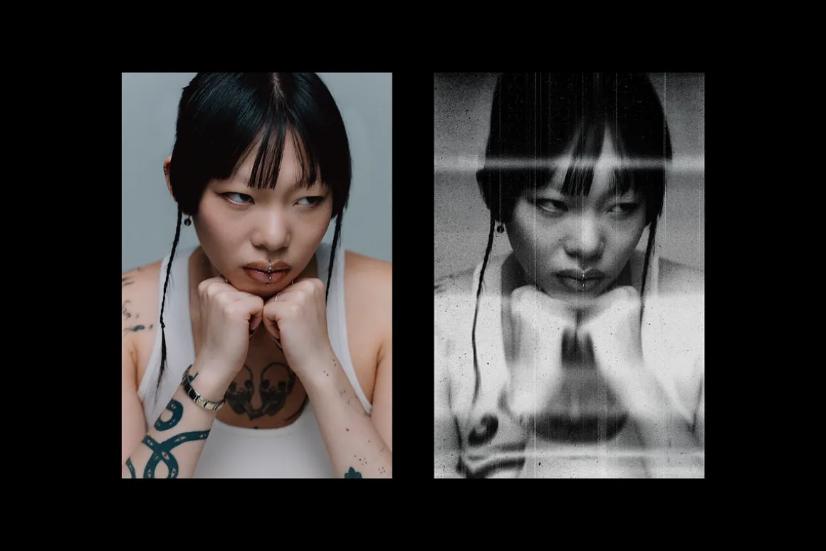 Smudged Scan Photo Effect