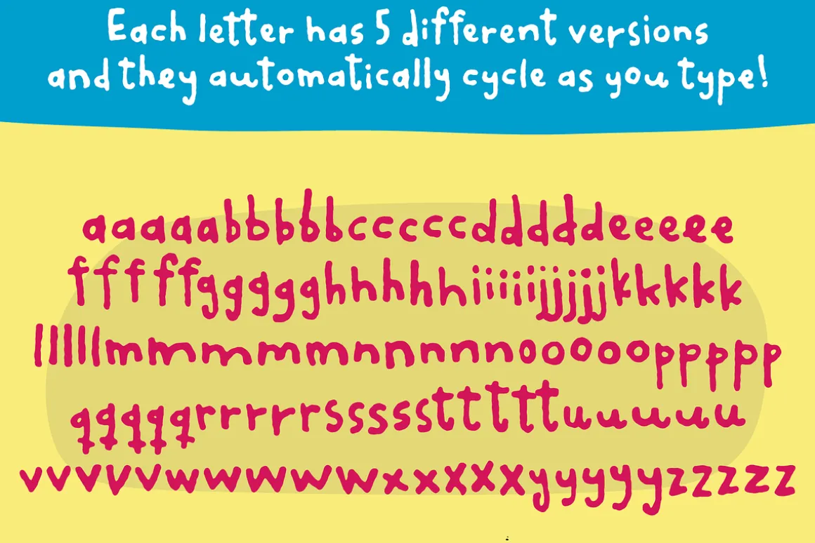 Snacky Plop font