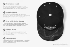 Snapback Hat Mock-up