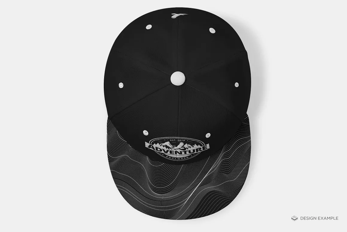 Snapback Hat Mock-up