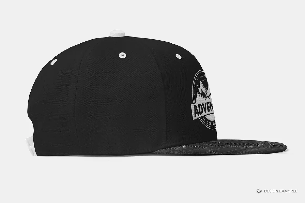 Snapback Hat Mock-up