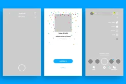Snapchat Mobile Mockup Template