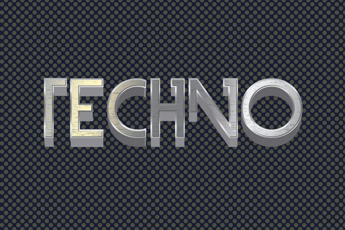 10 80s New Wave Style Text Effect