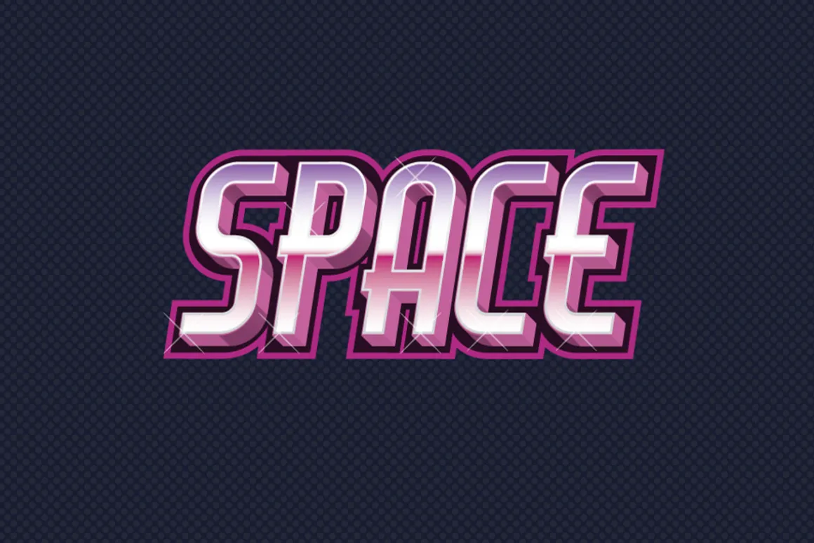 10 80s New Wave Style Text Effect