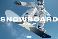 Snowboard Mockup