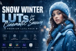 Snow Winter LUTs for Cinematic Snowy