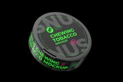 Snus Chewing Tobacco Can Mockup