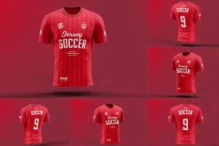 Soccer T-shirt Mock-up