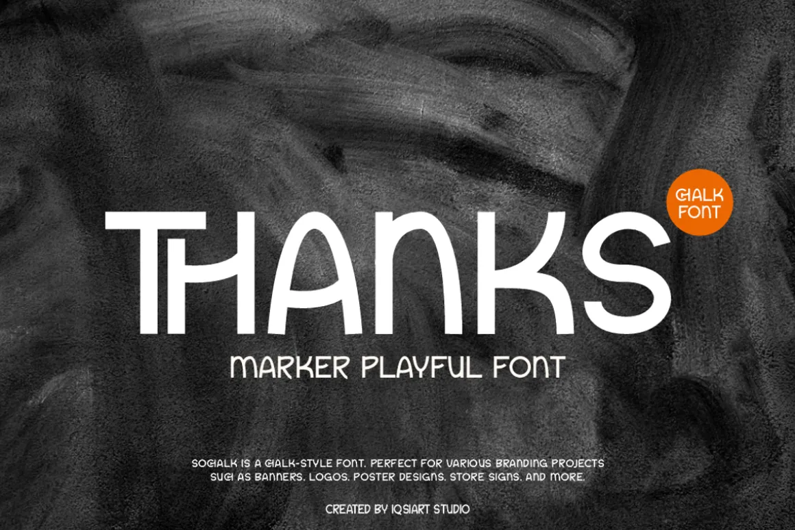 Sochalk - Playful Font