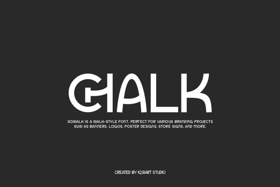 Sochalk - Playful Font