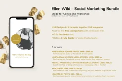 Social Media Bundle/ CANVA,Photoshop