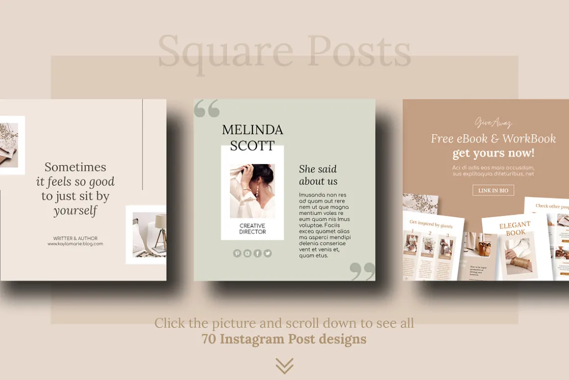 Social Media Bundle / Elegant