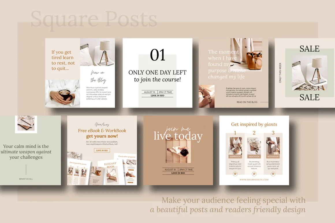 Social Media Bundle / Elegant