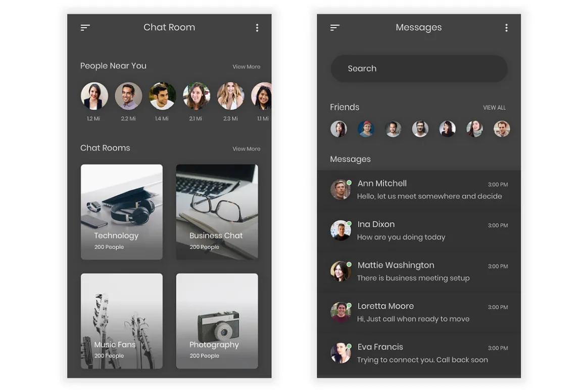 Social Media Community Sketch App