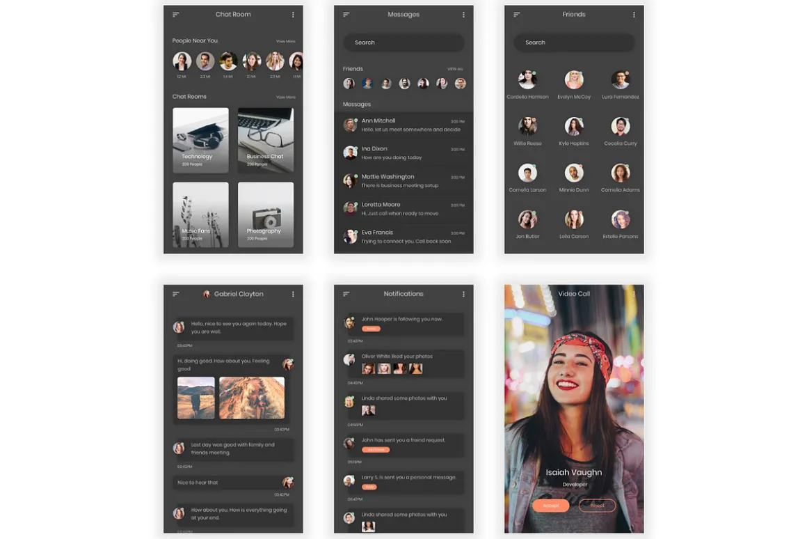 Social Media Community Sketch App