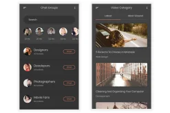 Social Media Community Sketch App