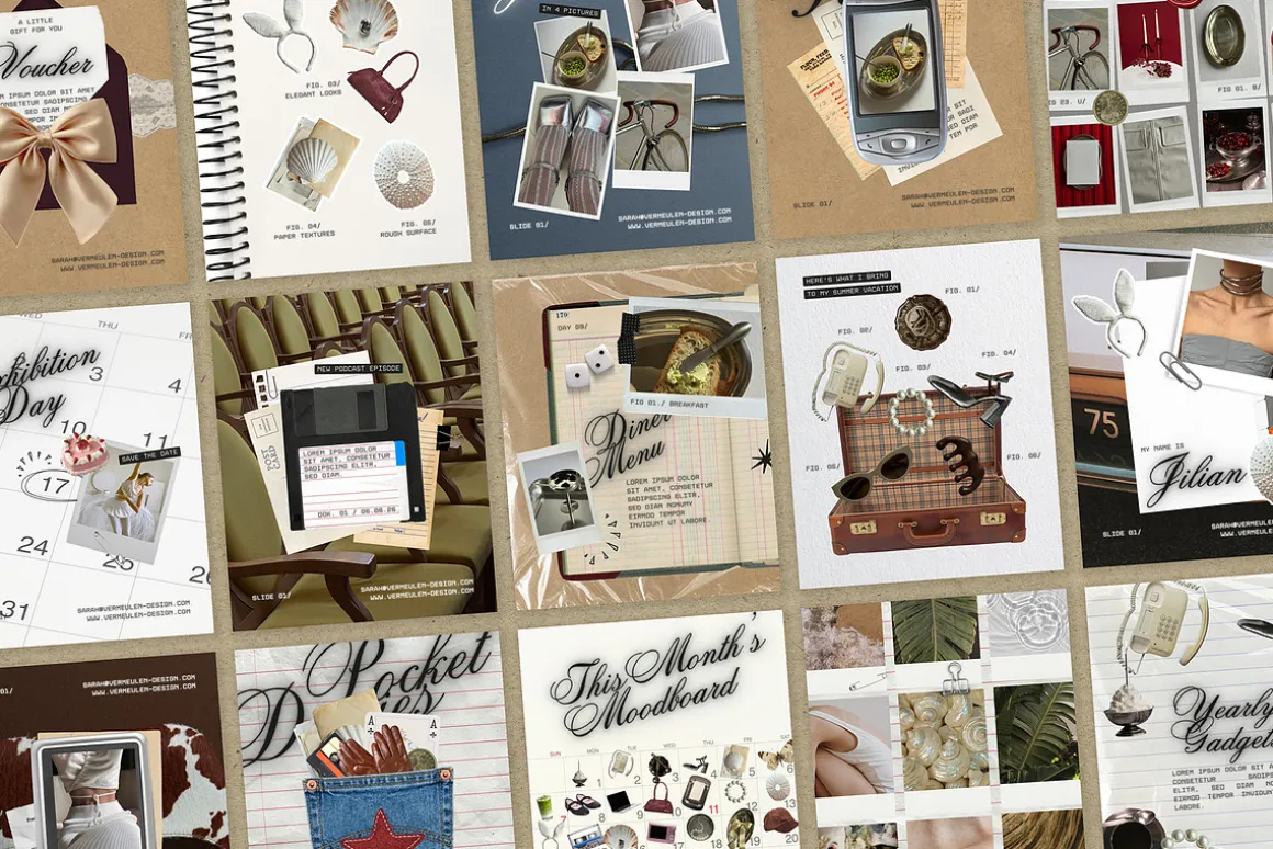 Social Media Kit Canva | Collage
