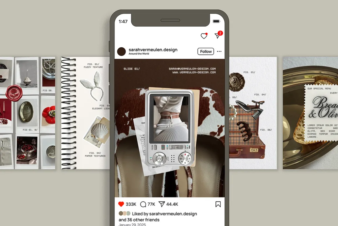 Social Media Kit Canva | Collage