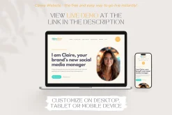 Social Media Manager Canva Website