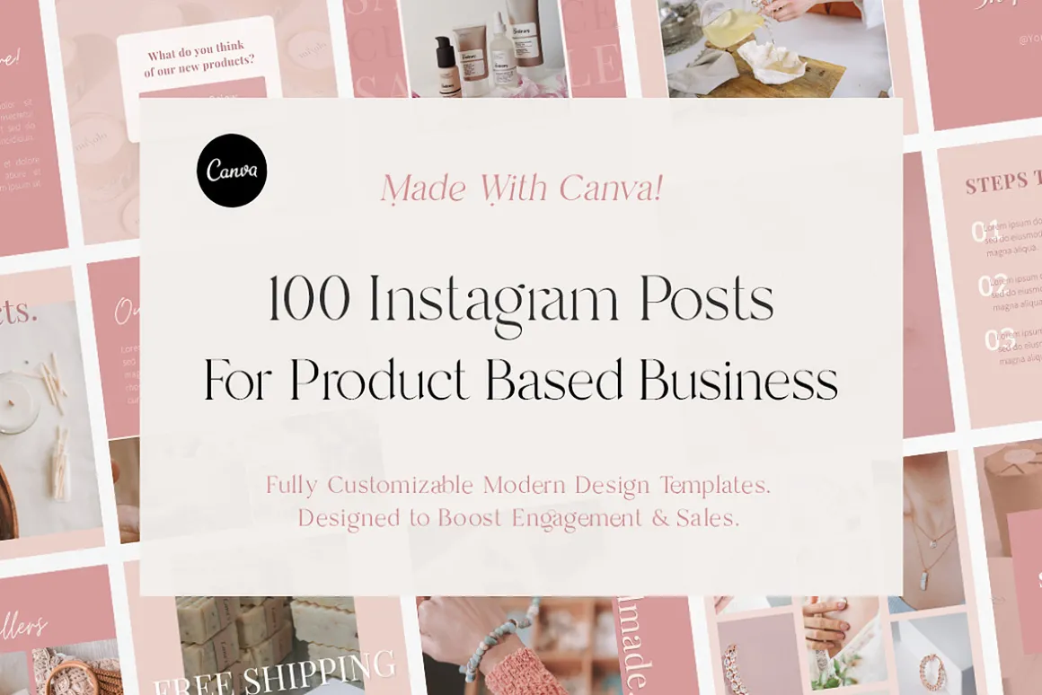 100 Social Media Post Templates