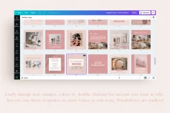 100 Social Media Post Templates