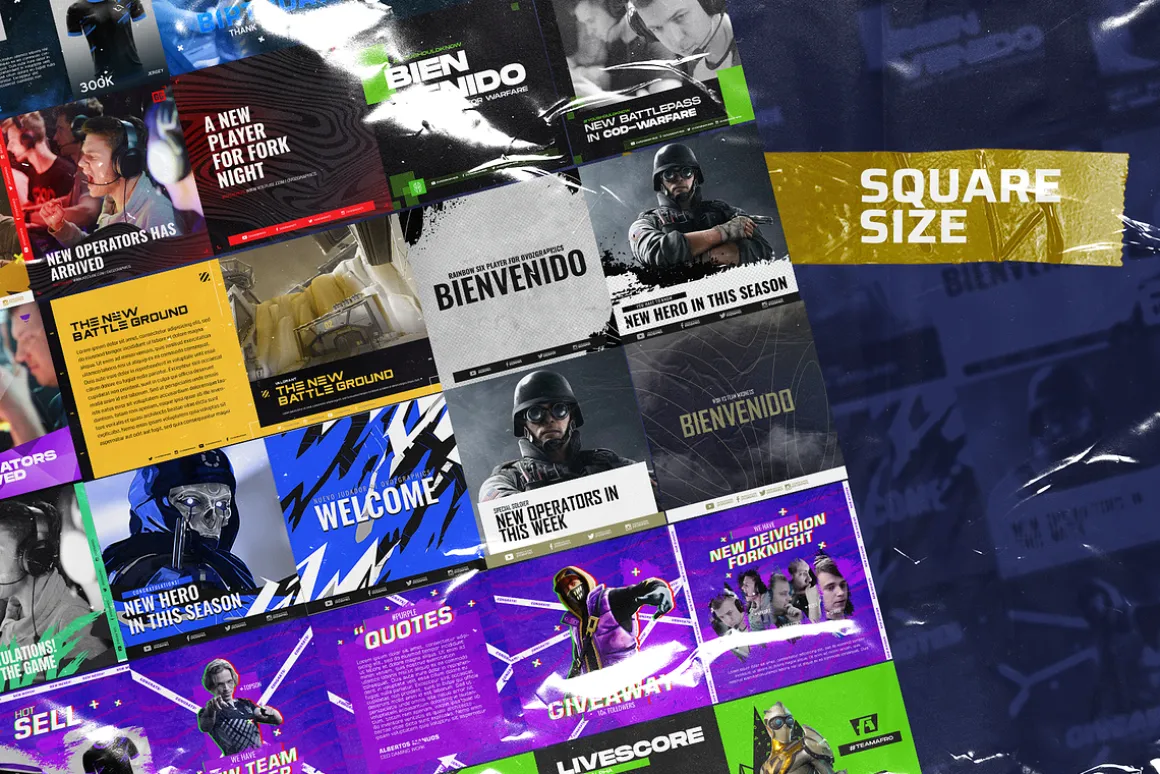 173 Social Media Template Bundle